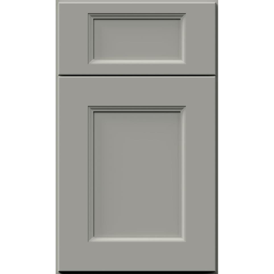 Square Nickel                         Paint - Grey Square Cabinets