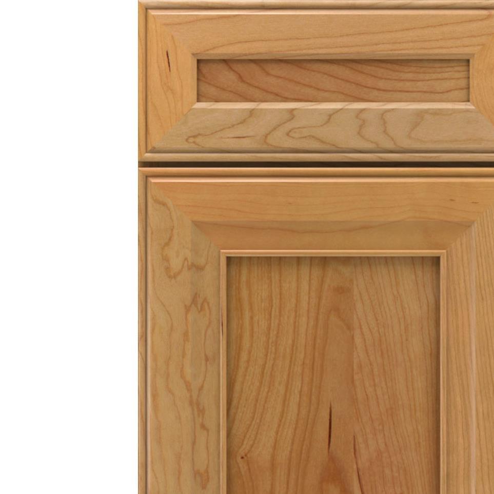 Square Natural Light Finish Square Cabinets