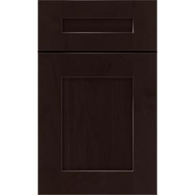 5 Piece Thatch Dark Finish 5 Piece Cabinets