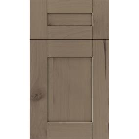 Square Winter Black Glaze Glaze - Stain Square Cabinets