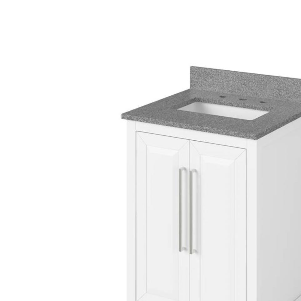 Base with Sink Top White White Vanities