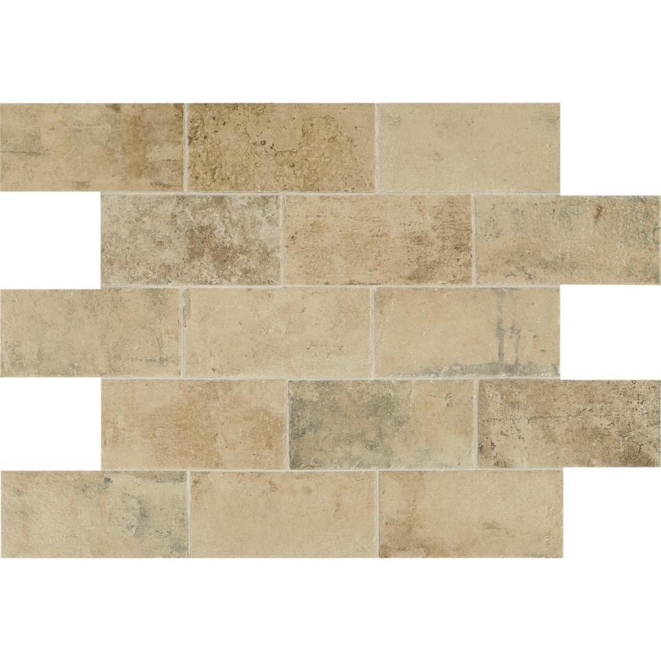 Tile Atrium Matte Beige/Tan Tile