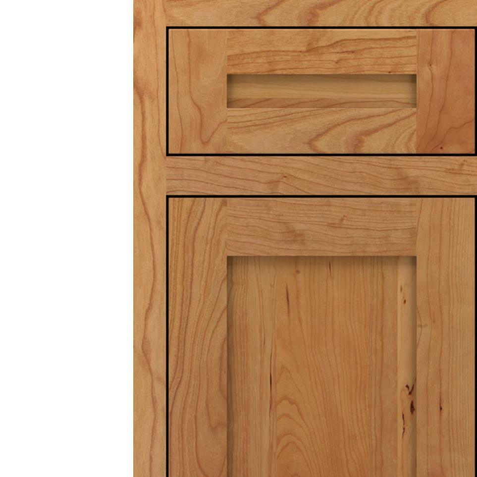 5 Piece Natural Light Finish 5 Piece Cabinets