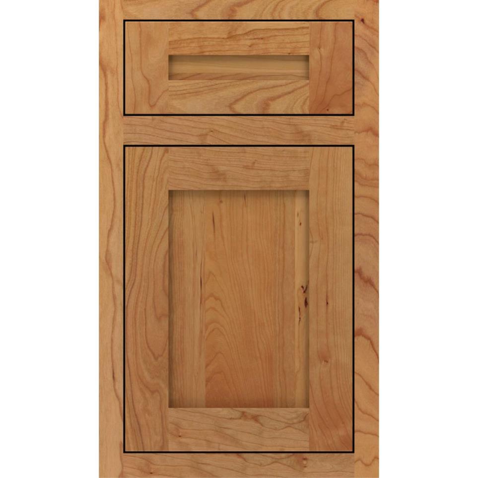 5 Piece Natural Light Finish 5 Piece Cabinets