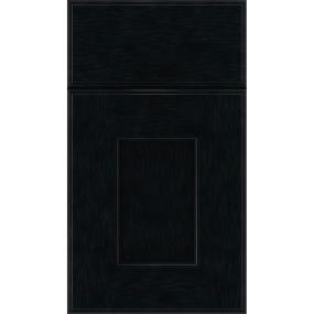 Square Weathered Slate Dark Finish Square Cabinets