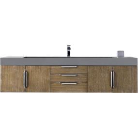 Base with Sink Top Latte Oak Light Finish Vanities