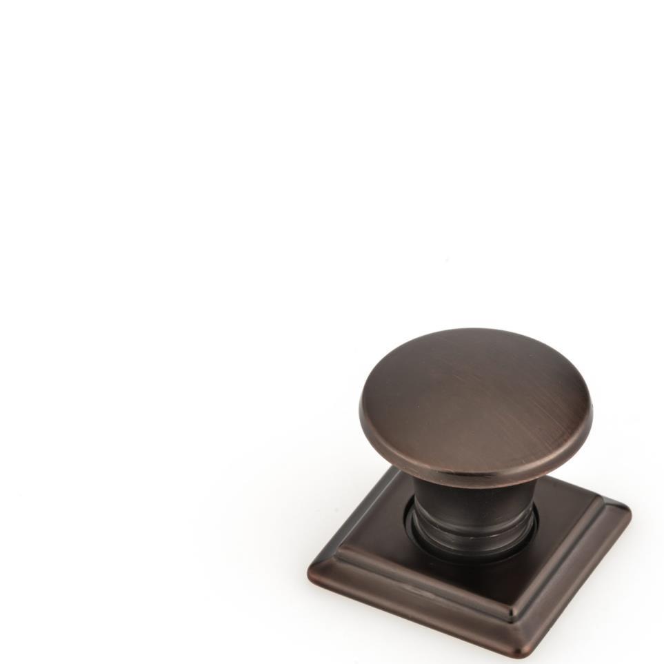 Knob Brushed Oil-Rubbed Bronze Bronze Knobs