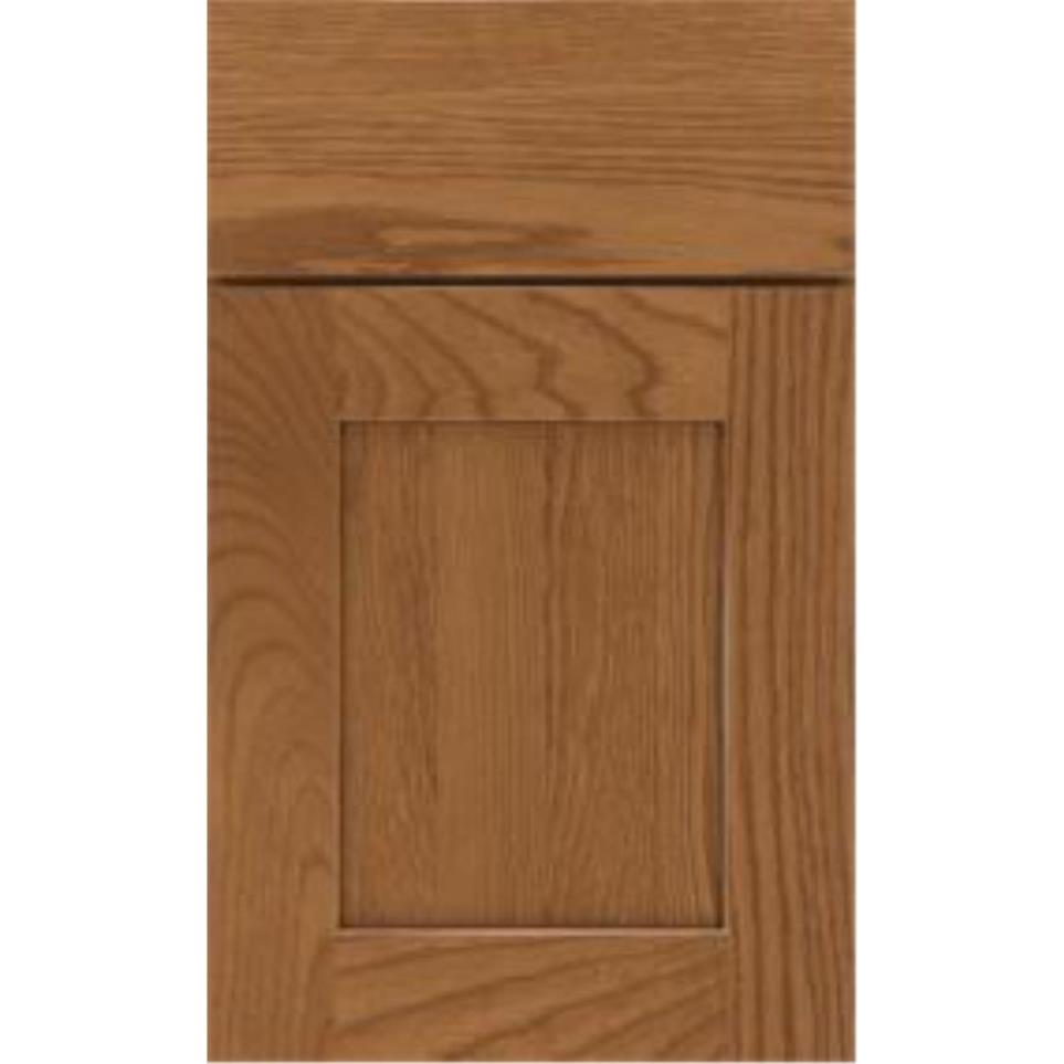 Square Palomino Medium Finish Square Cabinets