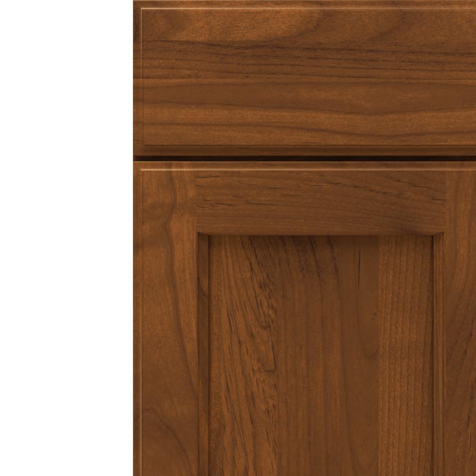 Square Single Malt Medium Finish Square Cabinets