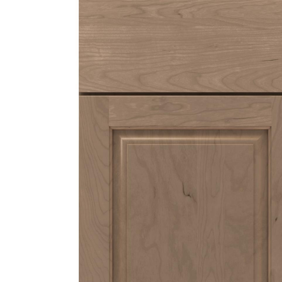 Square Boardwalk Light Finish Square Cabinets