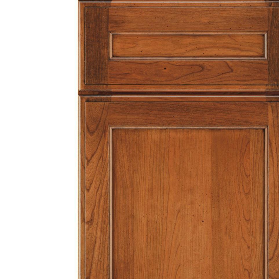 Square Bourbon Noir Specialty Square Cabinets