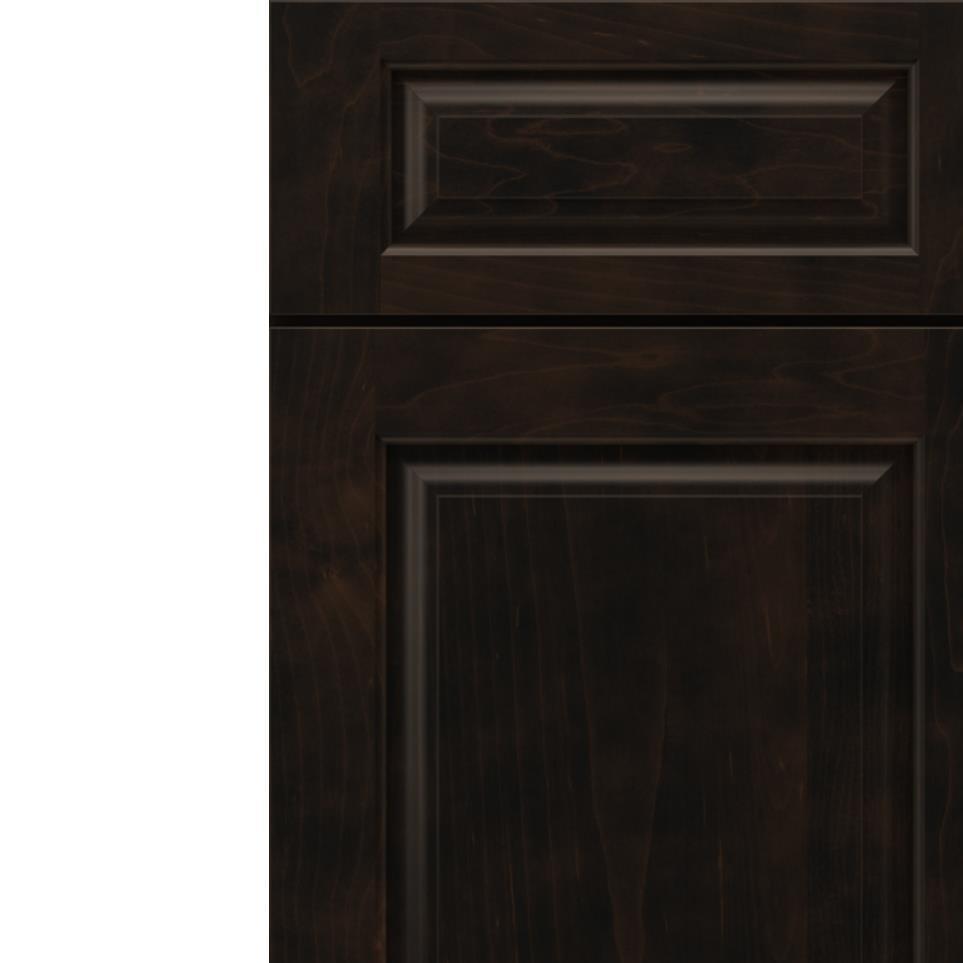 5 Piece Stout Dark Finish 5 Piece Cabinets