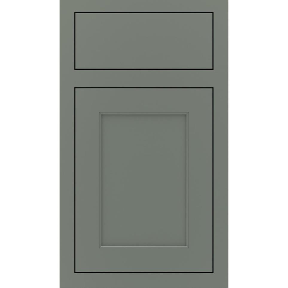 Square Retreat Paint - Grey Square Cabinets