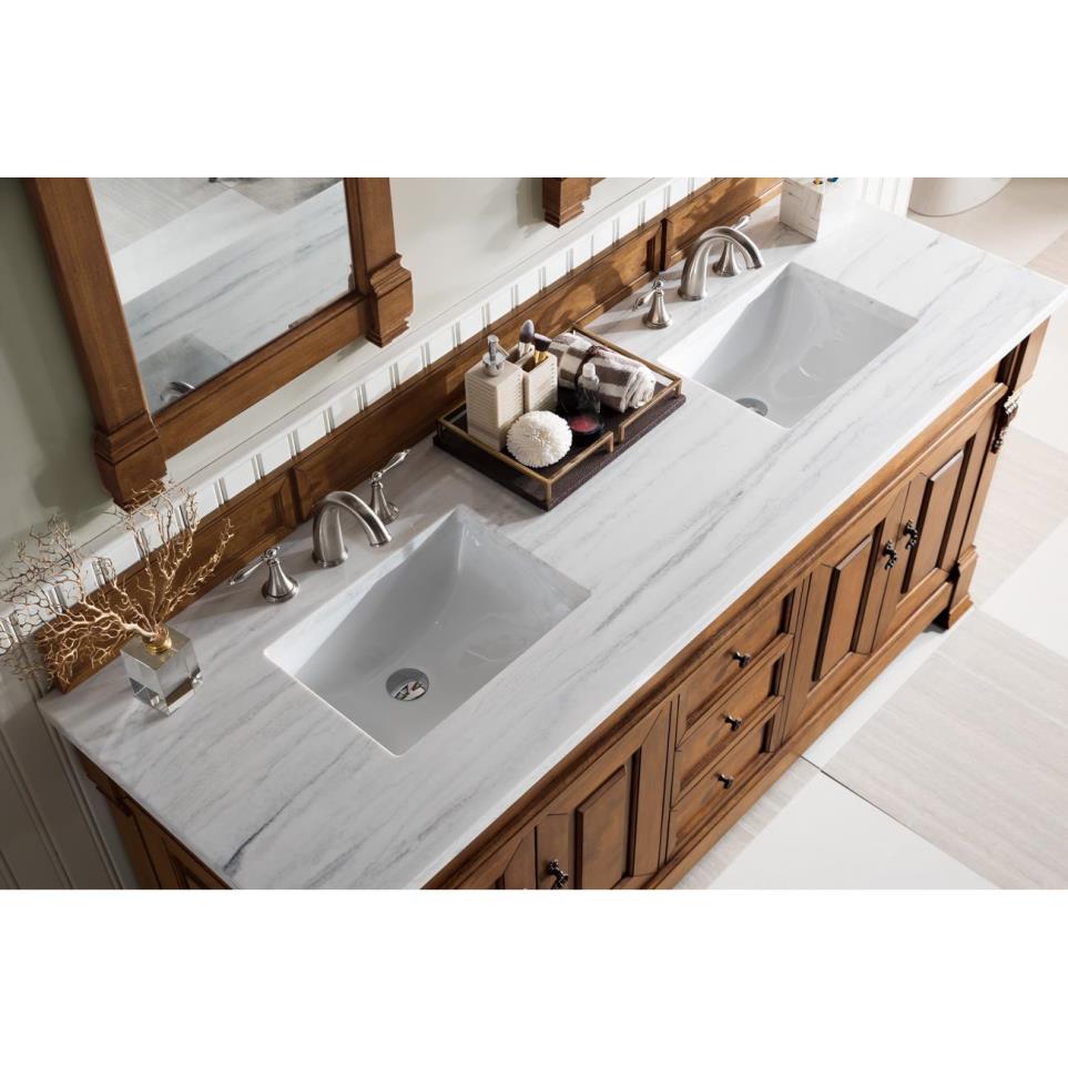Base with Sink Top Country Oak Medium Finish Vanities