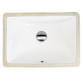 Bath White  Bathroom Sinks