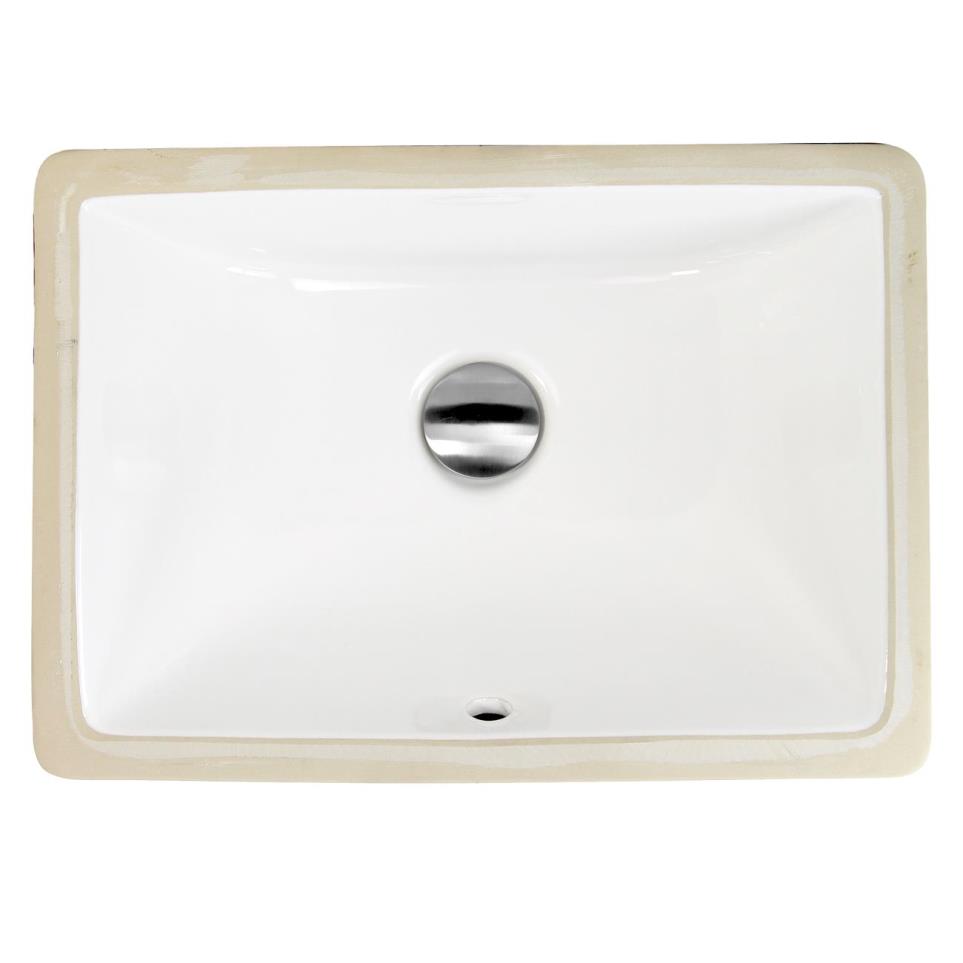 Bath White  Bathroom Sinks