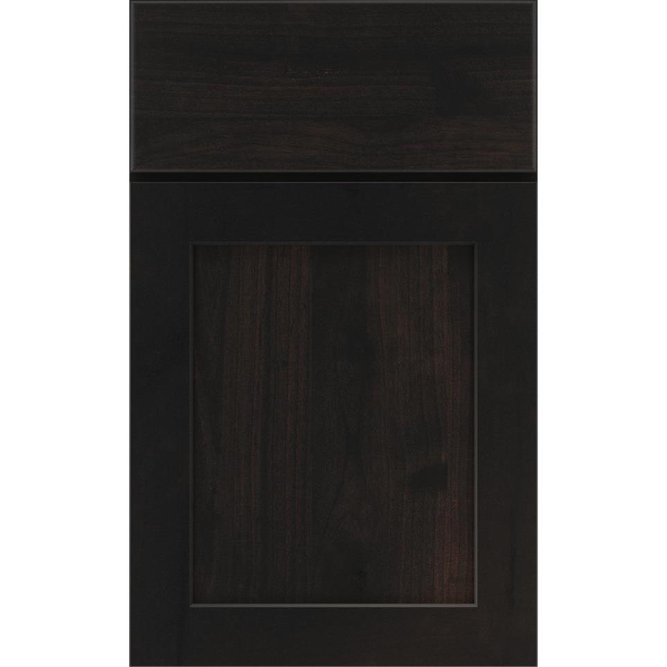 Square Chocolate Dark Finish Square Cabinets