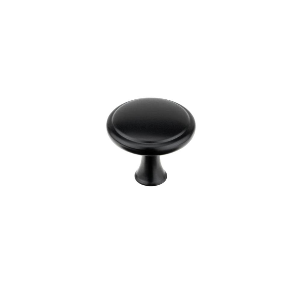 Knob Matte Black Black Knobs