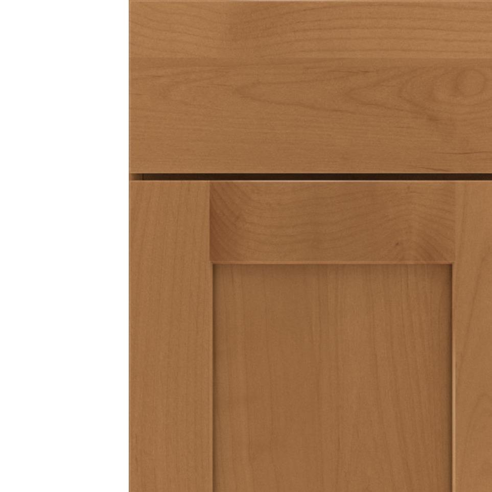 Square Sahara Light Finish Square Cabinets