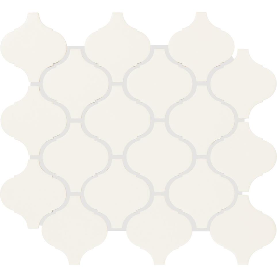 Mosaic Matte Arctic White Matte White Tile