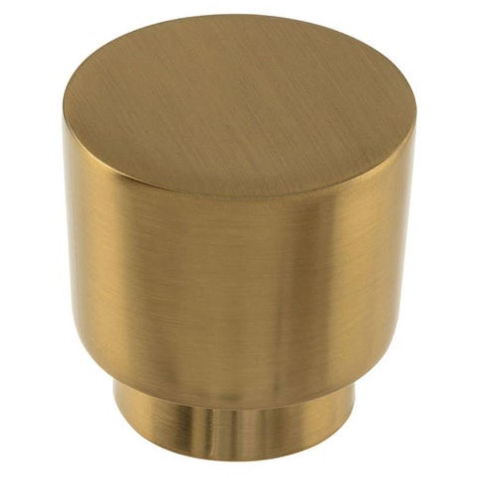 Knob Warm Brass Brass / Gold Knobs