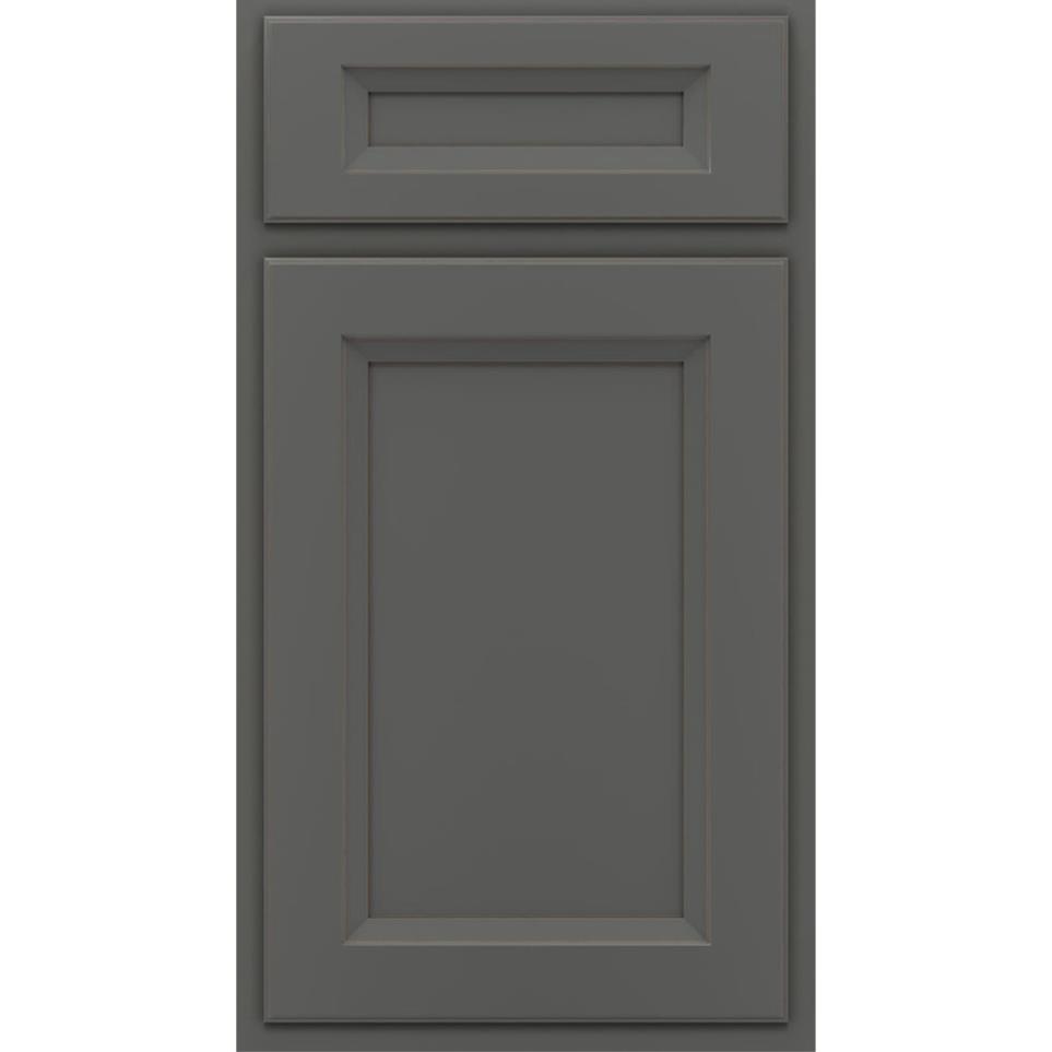 5 Piece Galaxy Brownstone Opaque Paint - Grey 5 Piece Cabinets