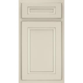 5 Piece Sand Dollar Brownstone Opaque Glaze - Paint 5 Piece Cabinets