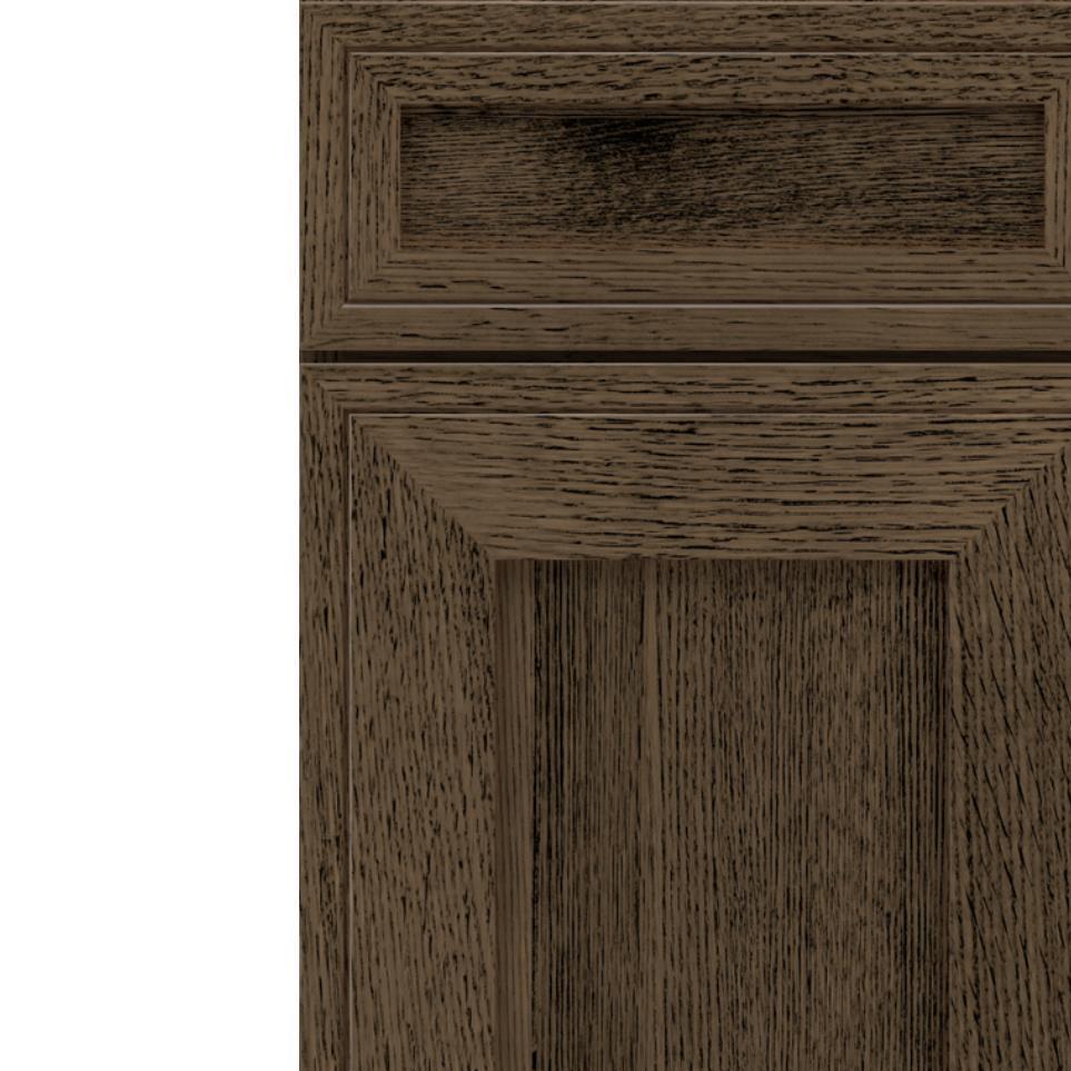 Square Kindling Relic Dark Finish Square Cabinets