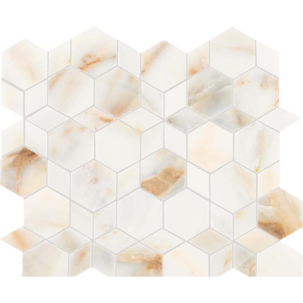 Mosaic Bella Honed Beige/Tan Tile