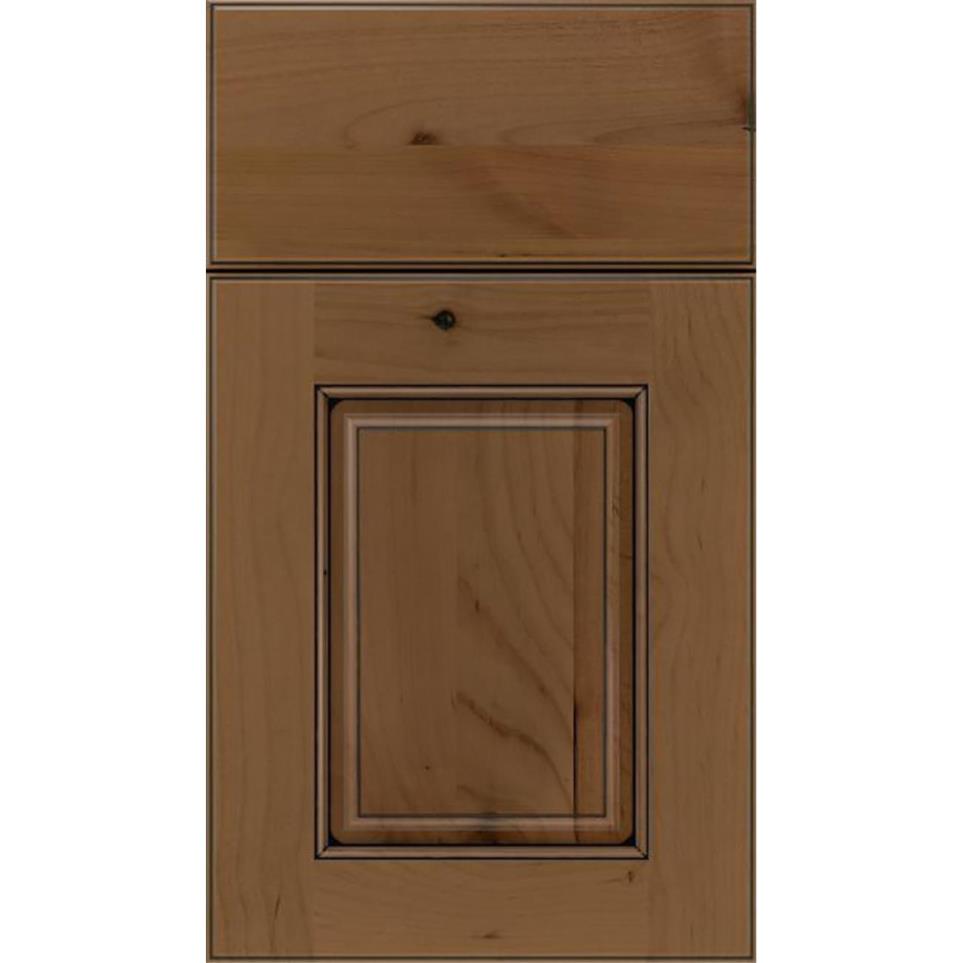 Square Tuscan Black Glaze Glaze - Stain Square Cabinets