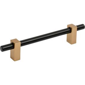 Bar Pull Matte Black,Satin Bronze Bronze Pulls