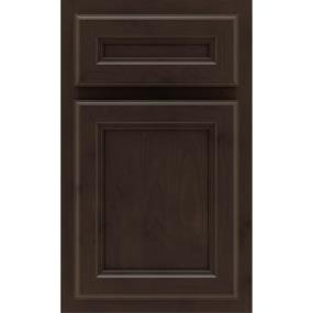 5 Piece Thatch Dark Finish 5 Piece Cabinets