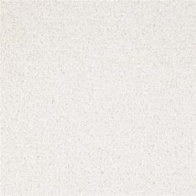 Textured Saxony Emotion White Carpet