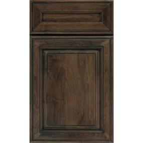 Square Mink Dark Finish Square Cabinets