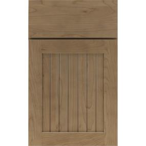 Square Buckskin Medium Finish Square Cabinets