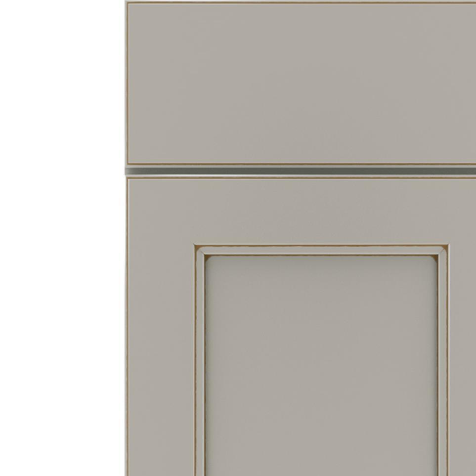 Square Cloud Toasted Almond Glaze - Paint Square Cabinets