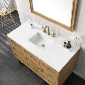 Base with Sink Top Light Oak Light Finish Vanities