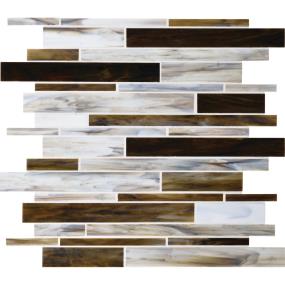 Mosaic Broadway Glass Beige/Tan Tile