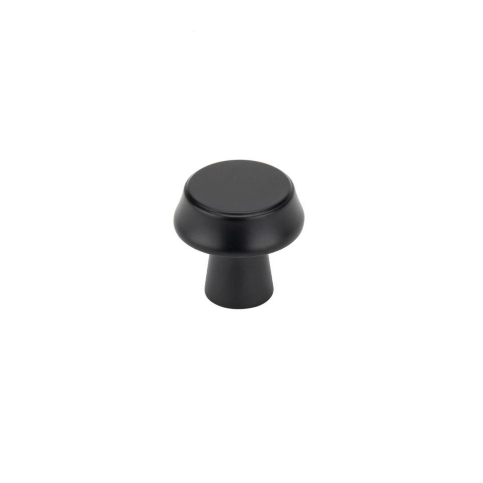 Knob Matte Black Black Knobs