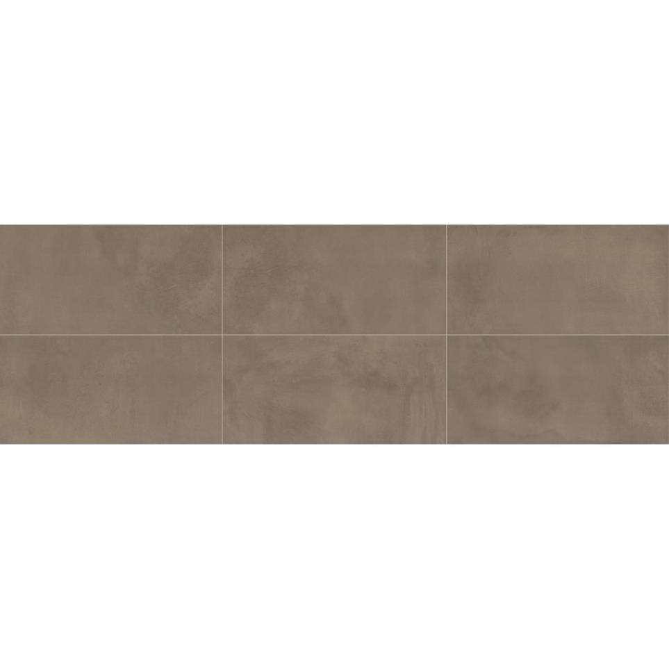 Tile Rhythm Brown Matte Brown Tile