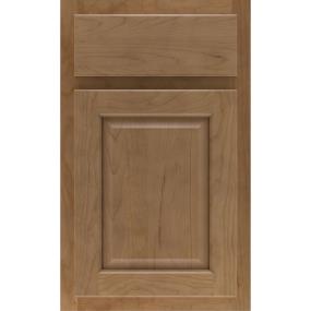 Square Buckskin Medium Finish Square Cabinets