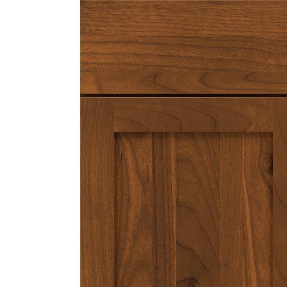 Square Single Malt Medium Finish Square Cabinets