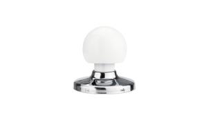 Knob Chrome / White Chrome Knobs