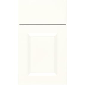 Square Alabaster Paint - White Square Cabinets