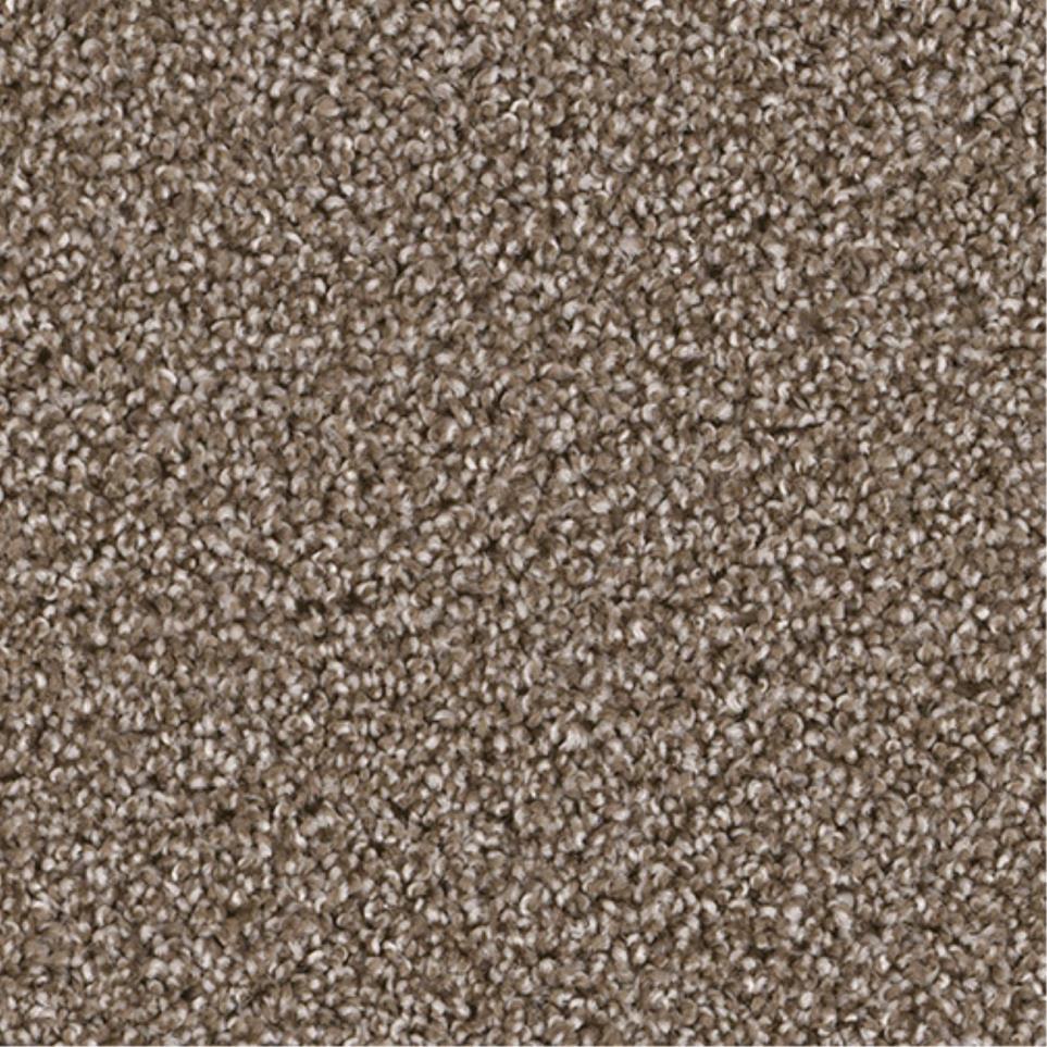 Textured Saxony Stream Line Brown Carpet