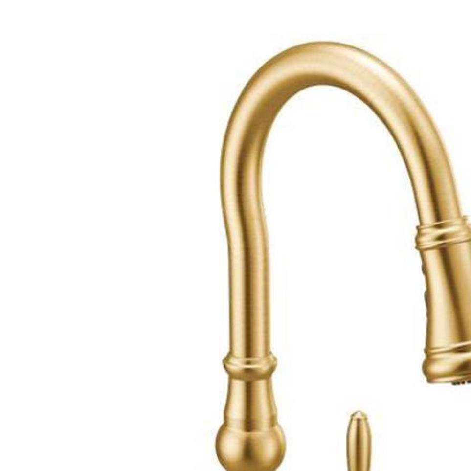 Kitchen Brushed Gold Brass / Gold Faucets