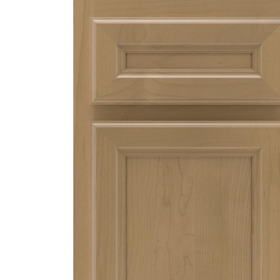 5 Piece Buckskin Medium Finish 5 Piece Cabinets