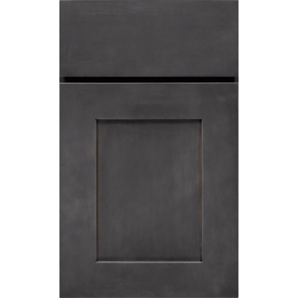 Square Storm Dark Finish Square Cabinets