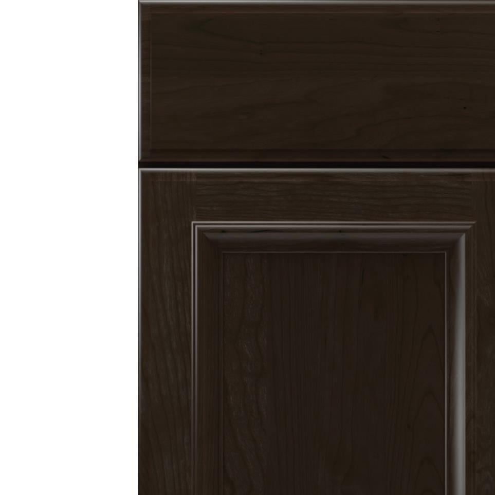 Square Stout Dark Finish Square Cabinets