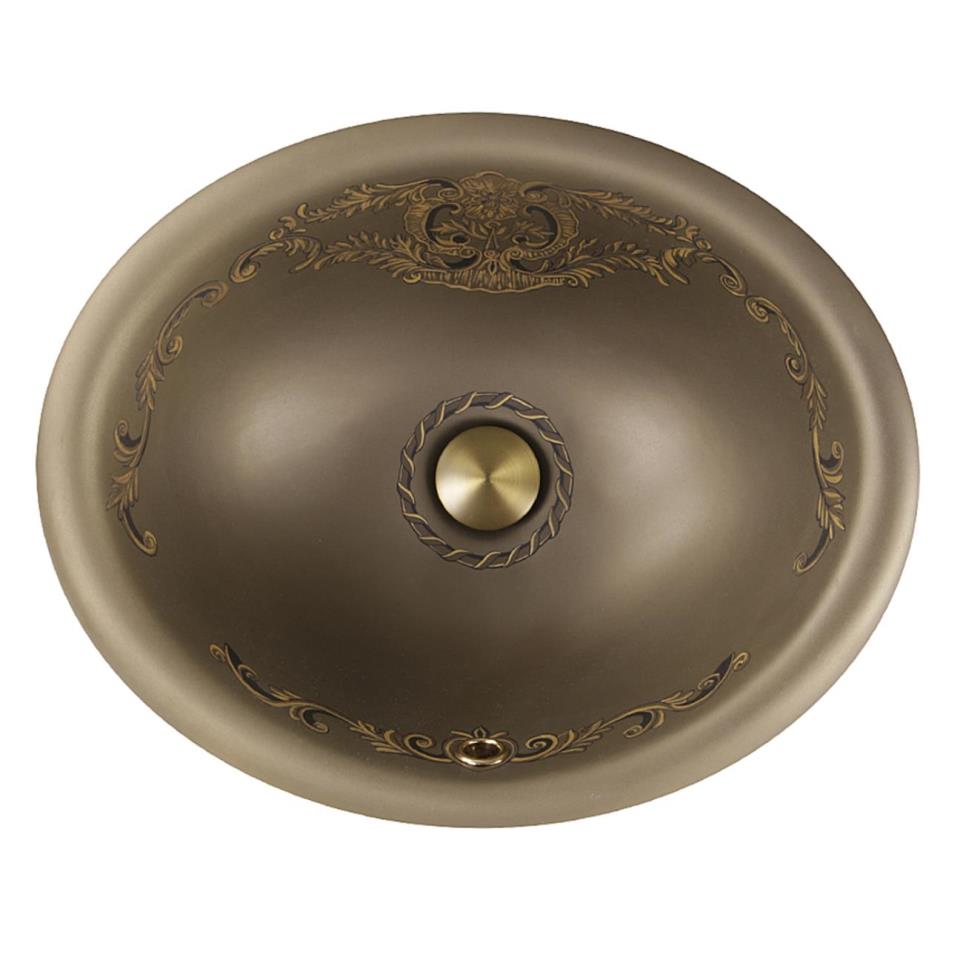 Bath Brown  Bathroom Sinks